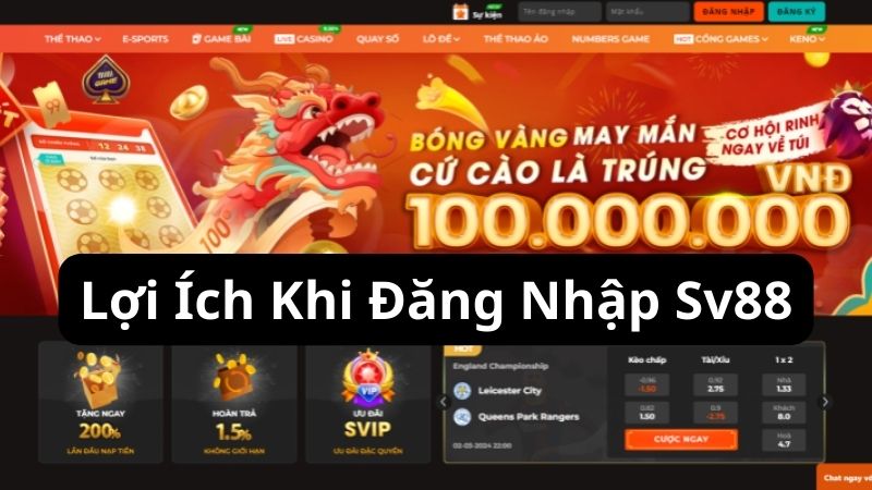 Lợi Ích Khi Đăng Nhập Sv88 Lợi Ích Khi Đăng Nhập Sv88