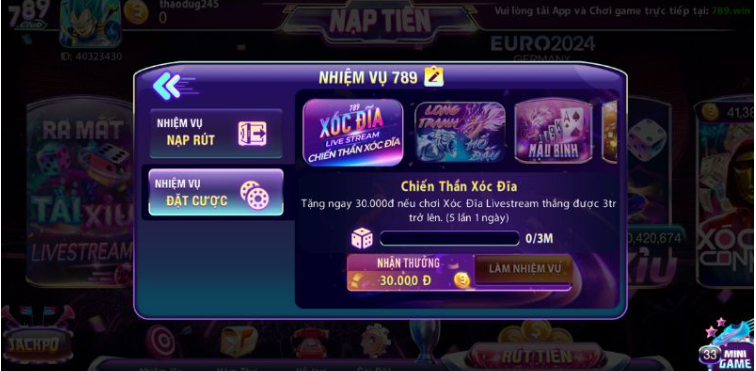 Sảnh thể thao 789club có nhiều bộ môn hot Sảnh thể thao 789club có nhiều bộ môn hot