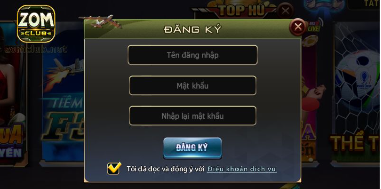 Chơi game trên Zomclub chỉ với 4 bước đơn giản Chơi game trên Zomclub chỉ với 4 bước đơn giản